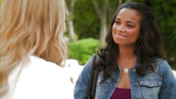 April Malloy's Avie Denim Jacket on Mistresses