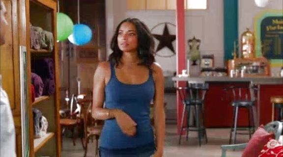 April Malloy's ZoZo Scoopneck Tank on Mistresses