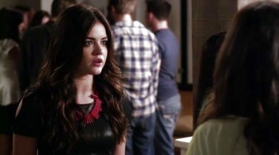 Aria Montgomery's 'Gloss' Cutout Dress on Pretty Little Liars