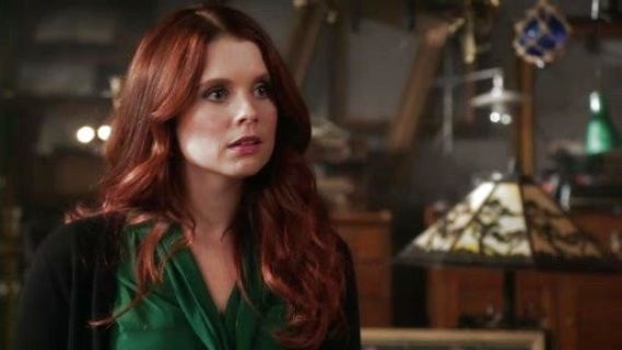 Ariel 's Peacock Green Hania Tie Neck Blouse Malene Birger on Once Upon A Time 