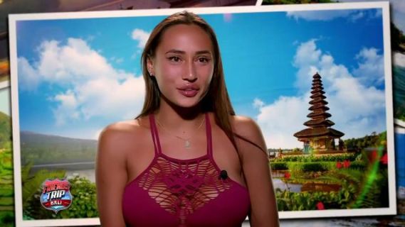 Astrid's Pink Crochet Top