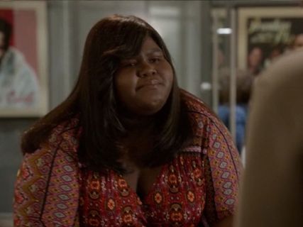 Becky's Beguiling Border Print Dress on Empire