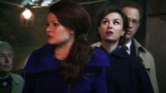 Belle 's Wool-Blend Asymmetrical Belted on Once Upon A Time 