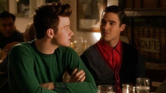 Blaine Anderson's Morris Star Printed Cotton Shirt on Glee