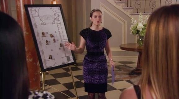 Blair Waldorf's Leopard Print Dress on Gossip Girl