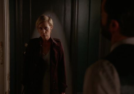 Bonnie Winterbottom's Double-Breasted Wool Trench Coat, Black on How to Get Away With Murder