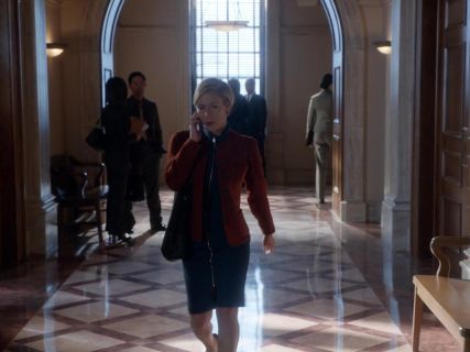 Bonnie Winterbottom's Mock-Neck Front-Zip Dress on How to Get Away With Murder