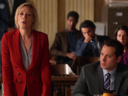Bonnie Winterbottom's 'Peninsula' Faux Double Breasted Blazer on How to Get Away With Murder