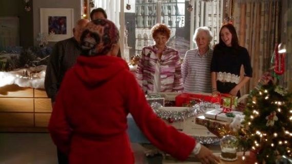 Brenna Carver's Knitted Lace Hem Crop Jumper on Chasing Life