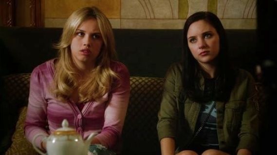 Brenna Carver's Mixed-Print Mini Dress on Chasing Life