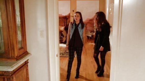 Brenna Carver's Sandblasted Denim Vest on Chasing Life