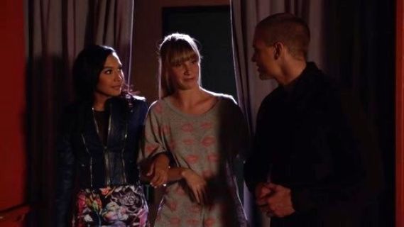 Brittany Pierce's Allover Lips Tee on Glee