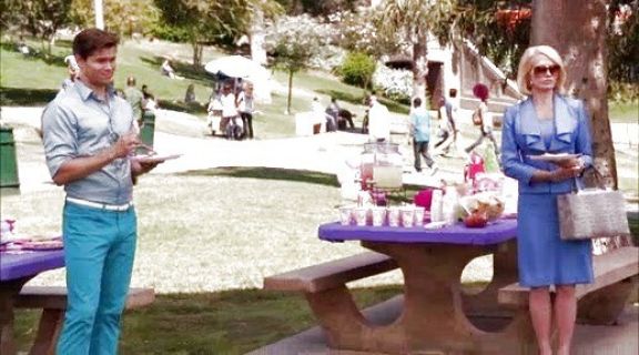 Bryan Collins's Turquoise pants on The New Normal