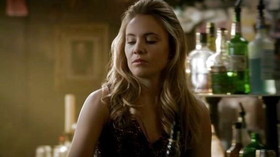 Camille O'connell's Crochet Lace Skater Dress on The Originals