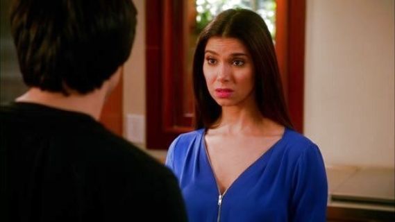 Carmen Luna's Zipper Blouse on Devious Maids