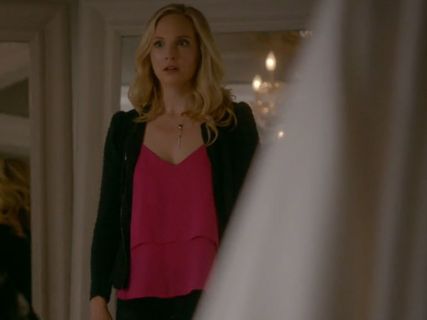 Caroline Forbes's Adriana Silk Cami on The Vampire Diaries