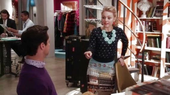 Carrie Bradshaw's 'Big Wheel' Tube Skirt on The Carrie Diaries