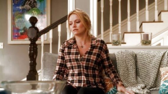 Caryn Goldfarb's Anabella Plaid Shirt on Weird Loners