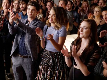 Cassandra Perkins' Tweed Fringe Skirt on Famous In Love