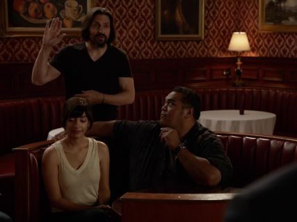 Cece Parekh's 'Breezy' Seam Detail Slub Knit Tank on New Girl