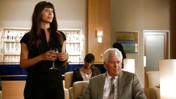 Cece Parekh's Button-Front Drawstring Crepe Jumpsuit on New Girl