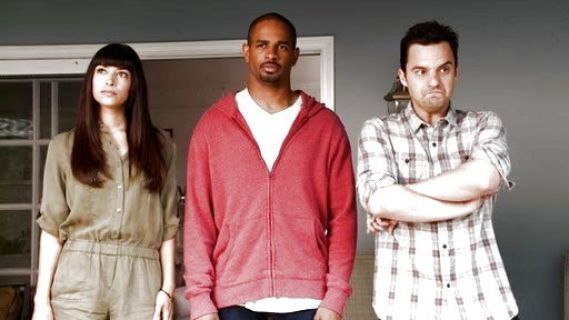 Cece Parekh's 'Erin' Roll Sleeve Romper on New Girl