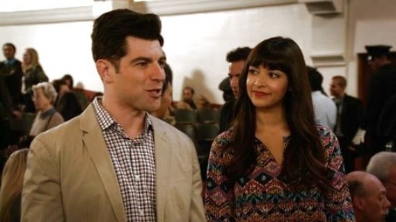 Cece Parekh's Notch Neck Shift Dress on New Girl