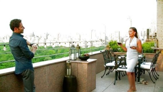 Cecelia's Silk Crepe Dress on Royal Pains