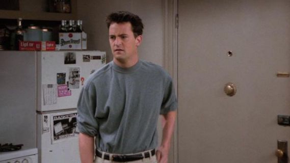 Chandler Bing's Gray Sweater - Friends