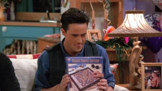 Chandler Bing's Scrabble Board Game - Friends