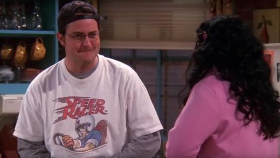 Chandler Bing's Speed Racer Ringer Shirt - Friends