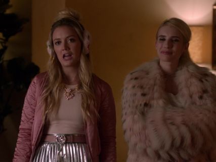 Chanel #3's Bomber Jacket on Scream Queens