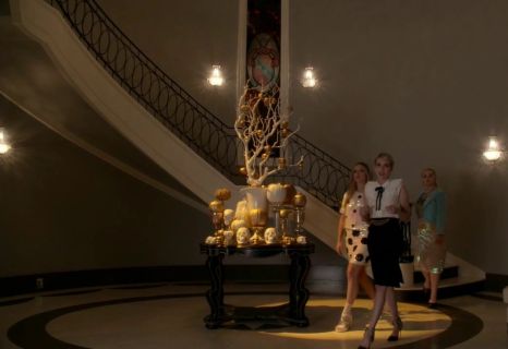 Chanel #3's Sofia Embellished Sandal on Scream Queens