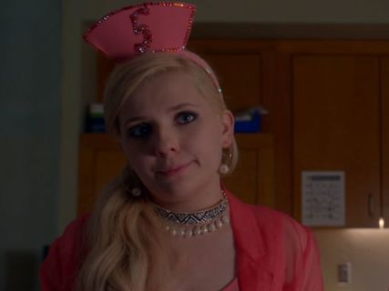 Chanel #5's Bastet Large Choker Necklace on Scream Queens