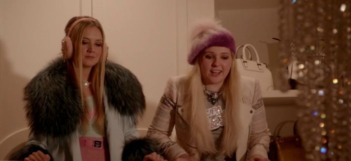 Chanel #5's Cody Textured Yarn Jacket on Scream Queens