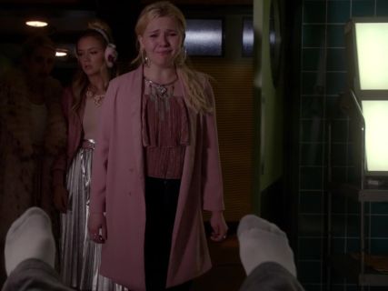 Chanel #5's Velvet Top on Scream Queens