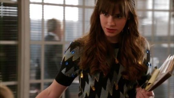 Charlotte Grayson 's Fancy Lightning Bolt Gemmed Shirt on Revenge