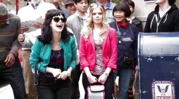 Chloe's Black Crossbody Bag on Don't Trust the B---- in Apartment 23