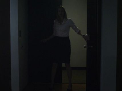 Christina Gallagher's Non-Iron Fitted Sateen Shirt on House of Cards