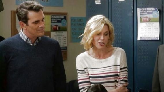 Claire Dunphy's Maine Nautical Stripe Top on Modern Family