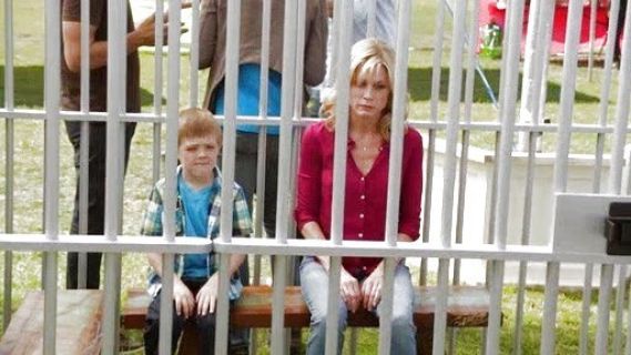 Claire Dunphy's Red Shirt on Modern Family