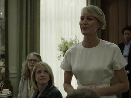 Claire Underwood's Ally Side Belt Top on House of Cards