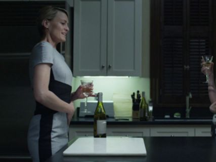Claire Underwood's Cumberbun Dress on House of Cards