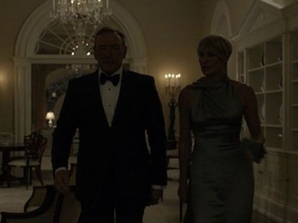 Claire Underwood's Silk Valentina Gown on House of Cards