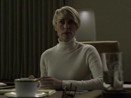 Claire Underwood's Sock Knit Pullover on House of Cards