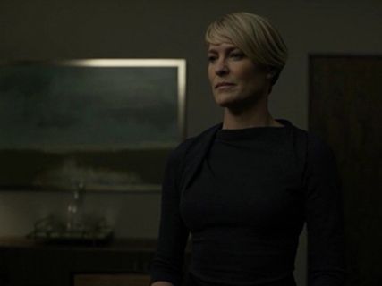 Claire Underwood's Twist Shoulder Dress (Altered) on House of Cards