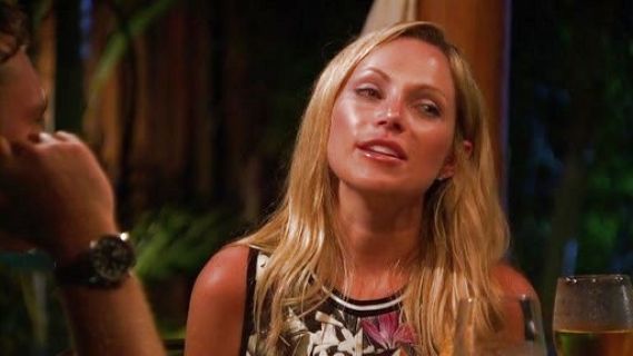 Clare Crawley's 'Island Life' Tropical Print Body-Con Dress on Bachelor in Paradise