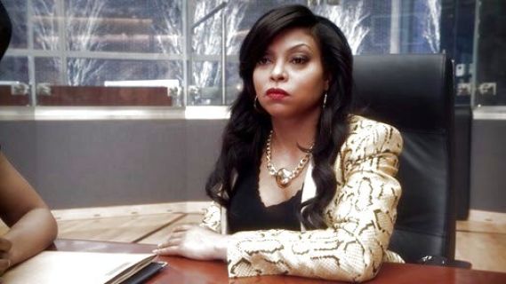 Cookie Lyon's Clarette snake-effect jacquard blazer on Empire