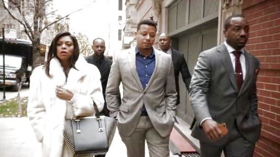 Cookie Lyon's Studded Metal Bar Shopper on Empire
