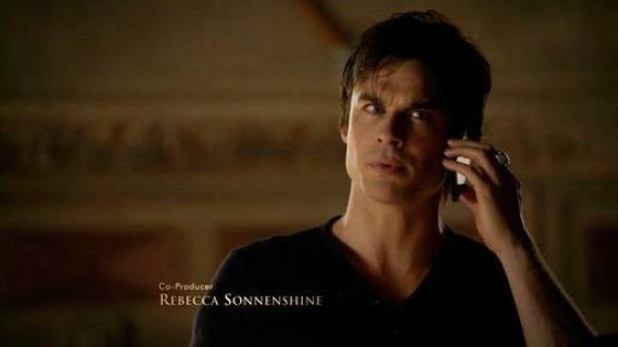 Damon Salvatore's Luxe Rib Henley on The Vampire Diaries